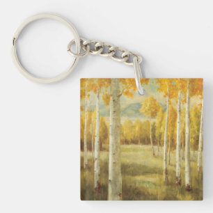 Porte-clefs Trembles en automne