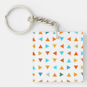 Porte-clefs Triangles colorés