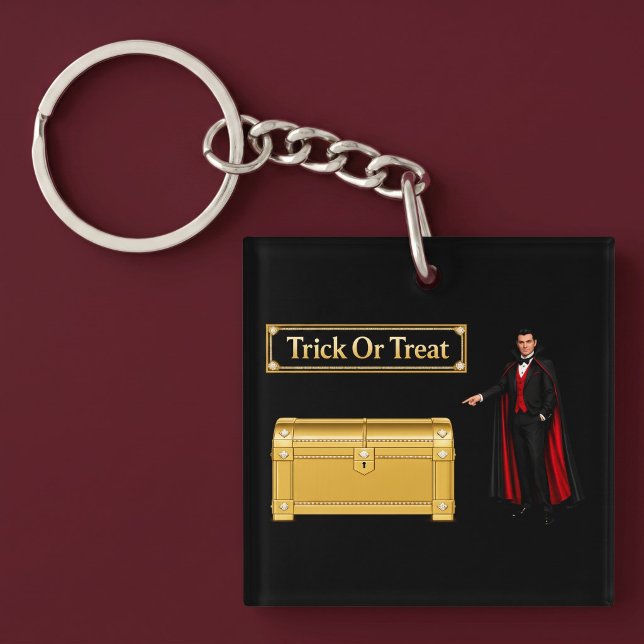 Porte-clefs Trick Or Treat Vampire Halloween (Créateur téléchargé)