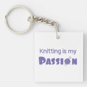 Porte-clefs Tricot est ma passion