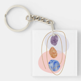 Porte-clefs Trois Pierres