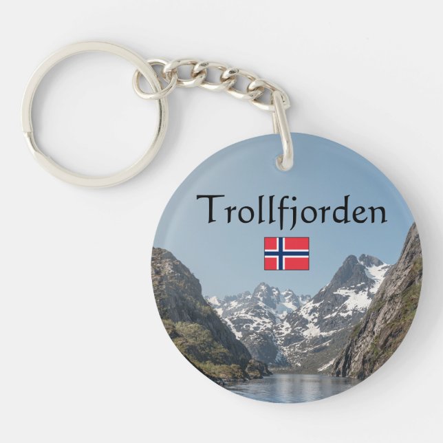 Porte-clefs Trollfjord (Devant)