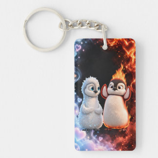 Porte-clefs Trop chaud pour être manipulé mais toujours mignon