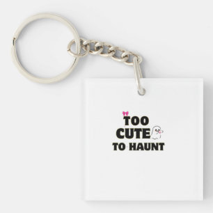 Porte-clefs Trop Mignon Pour Hanter Esthétique de Fantôme de