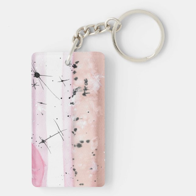 Porte-clefs TROS Lipstick lesbienne drapeau porte - clé (Dos)