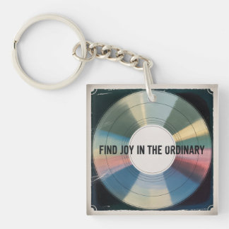 Porte-clefs Trouvez la joie dans l'ordinaire