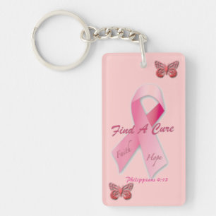 Porte-clefs Trouvez une conscience de Cancer de 4h13 de