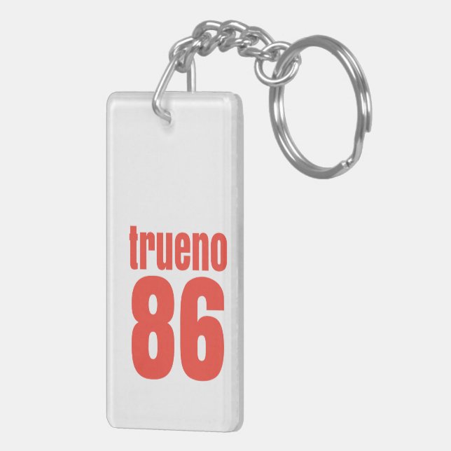 Porte-clefs Trueno AE86 (Dos droit)