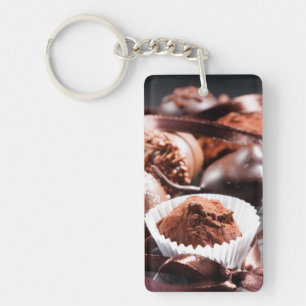 Porte-clefs Truffes de chocolat