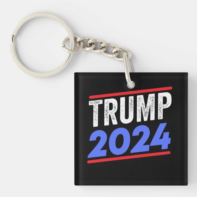 Porte-clefs Trump 2024 Pour le président Donald Jr. Maga Elect (Devant)