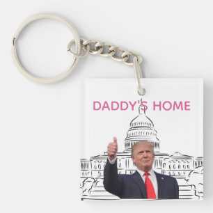 Porte-clefs Trump 2024 Reprendre l'Amérique à la maison de pap