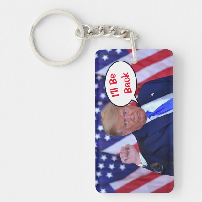 Porte-clefs Trump 2024 sera de retour (Devant)