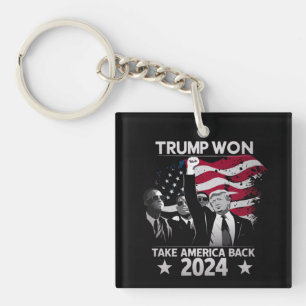 Porte-clefs Trump a encore gagné, reprenons l'Amérique 2024