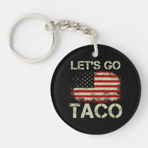 Porte-clefs Trump abandonne toujours Let's Go Taco
