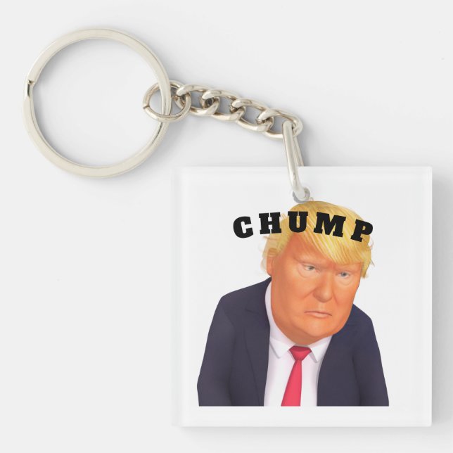 Porte-clefs Trump/Chump Keychain (Devant)