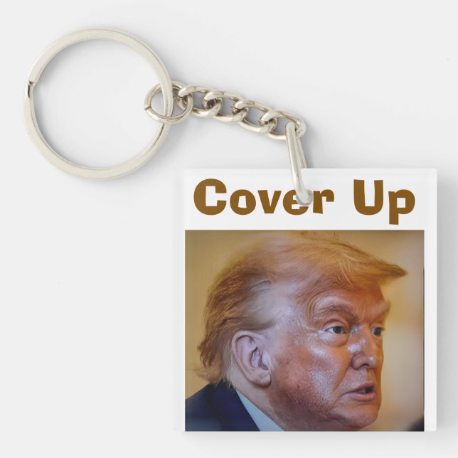 Porte-clefs Trump/Cover Up Keychain (Devant)