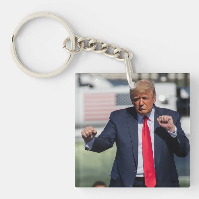 Porte-clefs Trump Dance Funny (Devant)