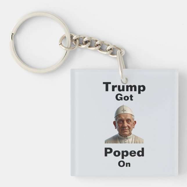 Porte-clefs Trump Got Poped On Keychain (Devant)