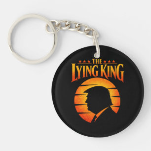 Porte-clefs Trump le roi menteur Humour sarcastique