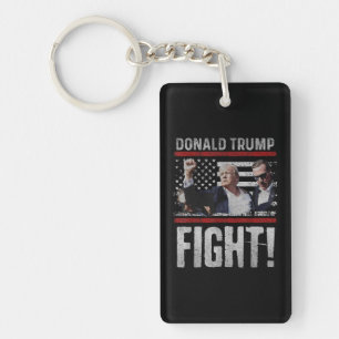 Porte-clefs Trump tir combat Trump élection 2024 Trump