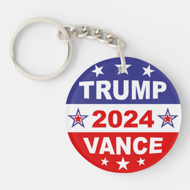PORTE-CLEFS TRUMP VANCE 2024 (Devant)