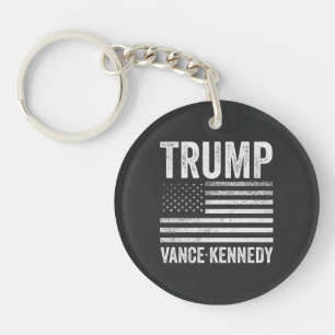 Porte-clefs Trump Vance Kennedy Election 2024 - Drapeau améric