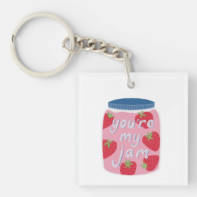 Porte-clefs Tu Es Ma Chanson Saint Valentin (Devant)