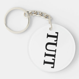 Porte-clefs TUIT ronde