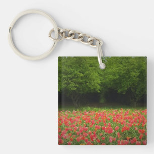 Porte-clefs Tulipes & Arbres