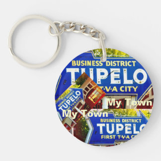 Porte-clefs Tupelo, Mississippi - ma ville !