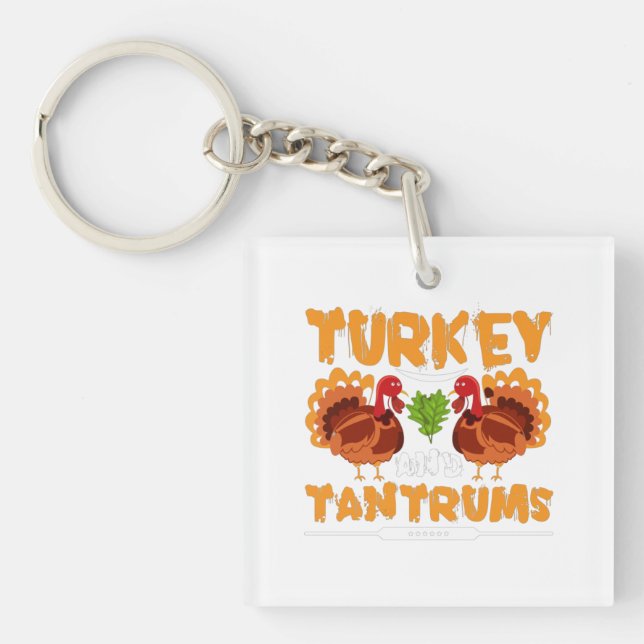 Porte-clefs Turquie et Tantrums - Thanksgiving (Devant)