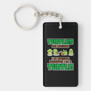 Porte-clefs Turtle Lover Les tortues sont géniales