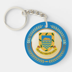 Porte-clefs Tuvalu Armoiries