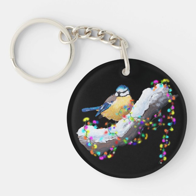 Porte-clefs Twinkle Twinkle Little Tit (Devant)