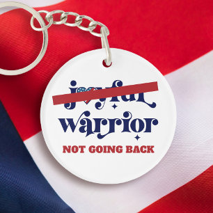 Porte-clefs Type de guerrier qui ne revient pas Drapeau améric
