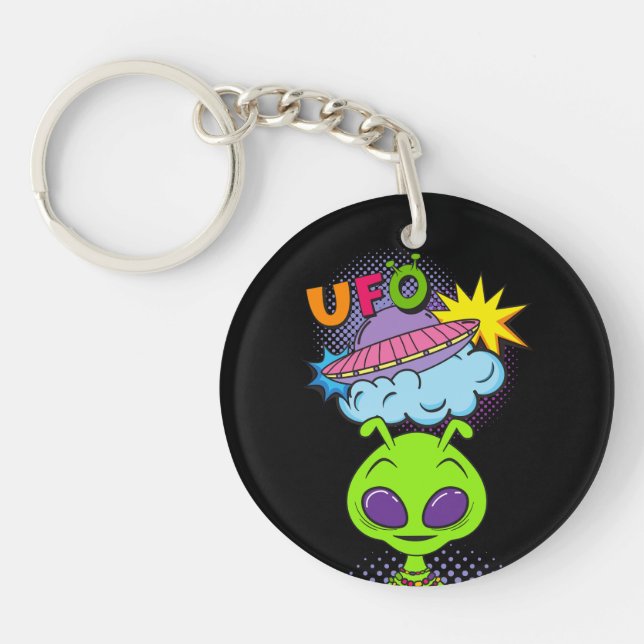 Porte-clefs ufo (Devant)