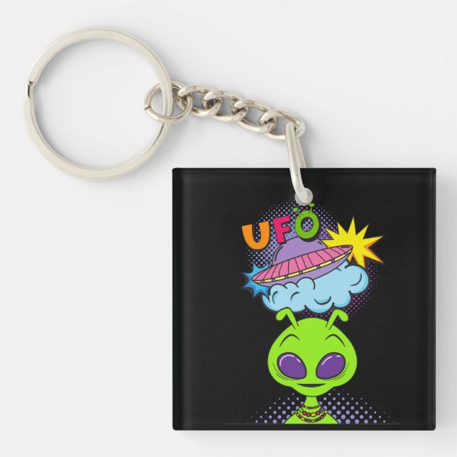 Porte-clefs ufo (Devant)