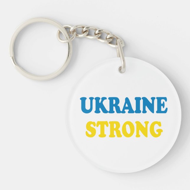 Porte-clefs Ukraine forte (Devant)