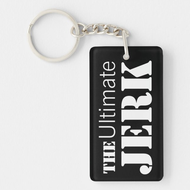 Porte-clefs Ultime Jerk Humoristique (Devant)