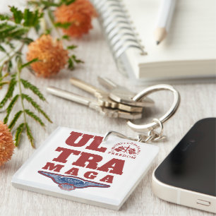 PORTE-CLEFS ULTRA MAGA DIEU FAMILLE PAYS LIBERTÉ TRUMP 2024