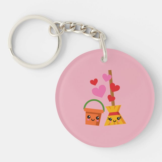 Porte-clefs Un amour durable (Devant)