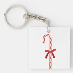 Porte-clefs Un bonbon en forme de canne