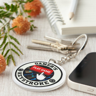 Porte-clefs Un coup de coeur unique pour un joueur
