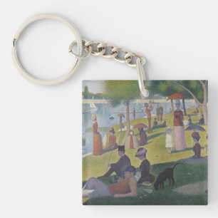 Porte-clefs Un dimanche à La Grande Jatte, Georges Seurat 1884
