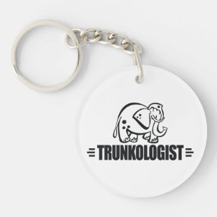 Porte-clefs Un éléphant drôle