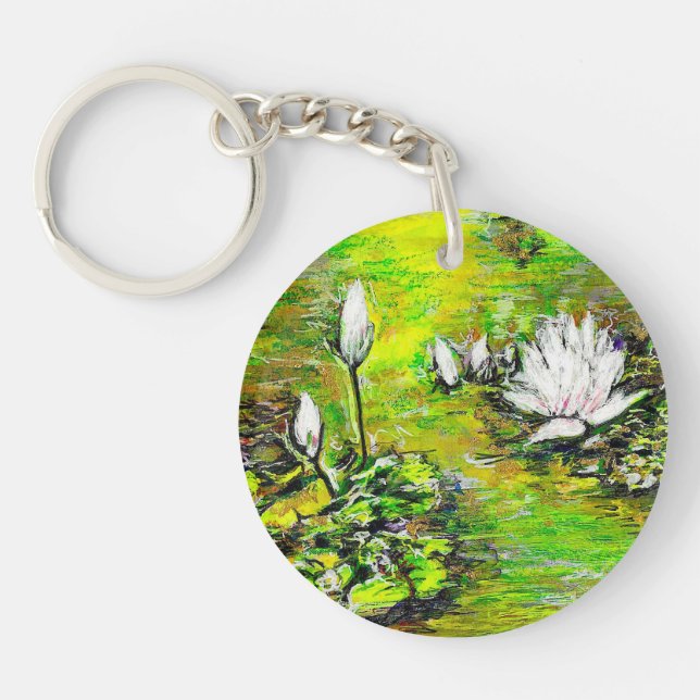 Porte-clefs Un étang aux pensées impures (Devant)