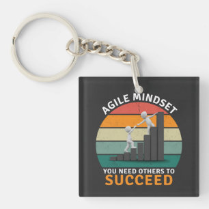 Porte-clefs Un état d'esprit Agile Vous Avez Besoin D'Autres P