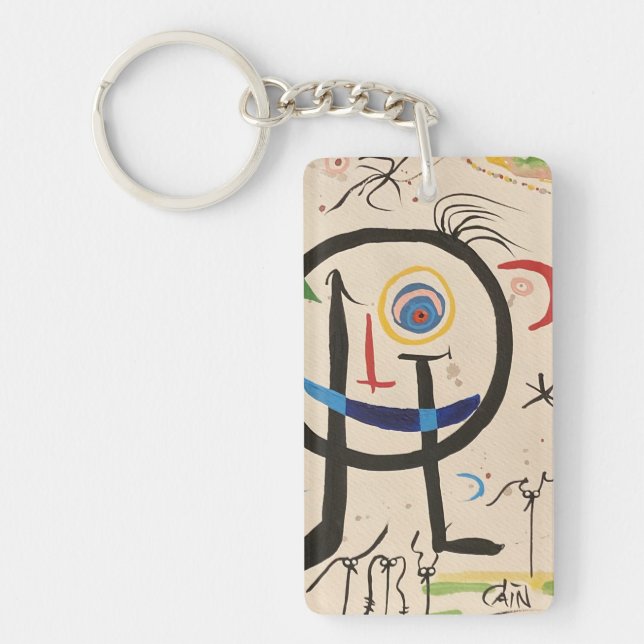 PORTE-CLEFS UN HOMMAGE À MIRO (Devant)