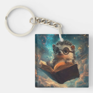 Porte-clefs Un joli Hérisson dans une galaxie d'histoires