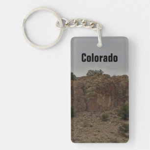 Porte-clefs Un Joli Porte - clé en acrylique photo du Colorado